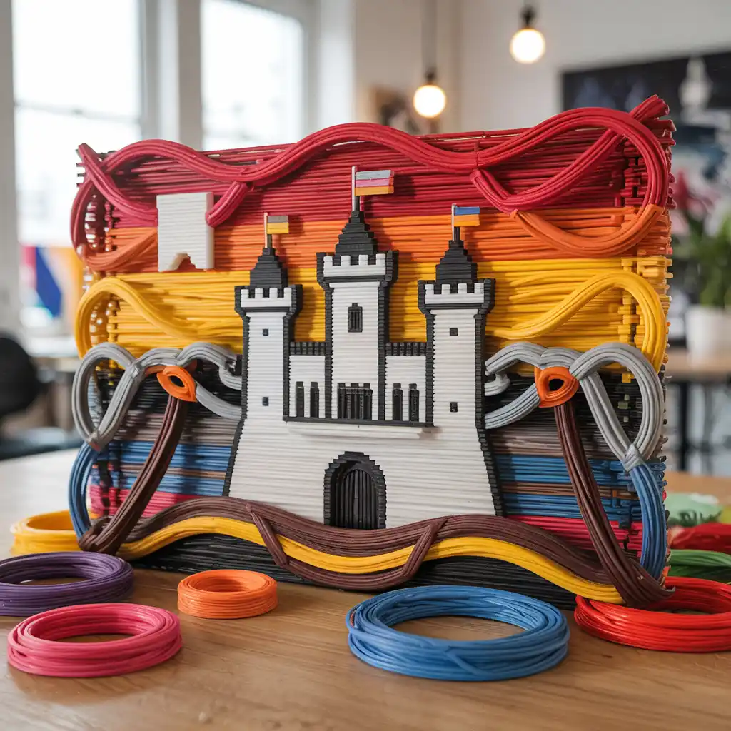 Kunst aus Filament
Filamente Hamburg